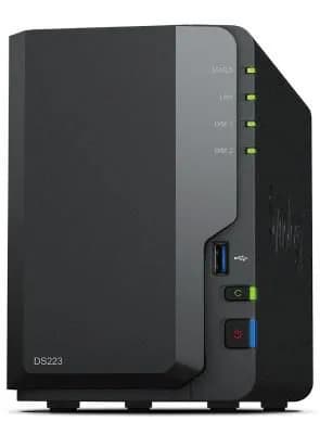 Synology DS223 - 2-zatokowy NAS 32TB z dyskami HAT5300