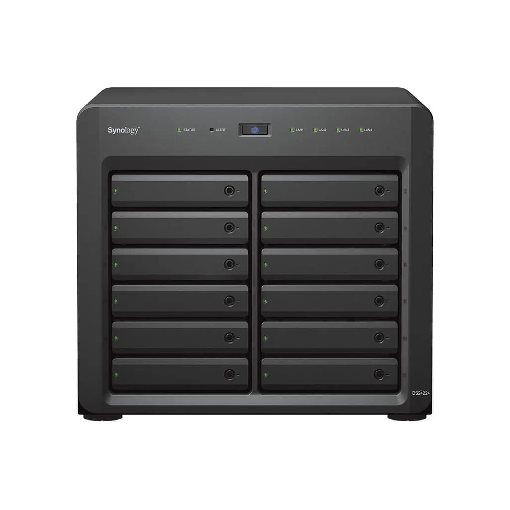 Synology DS2422+ 144TB - serwer NAS 12-zatokowy