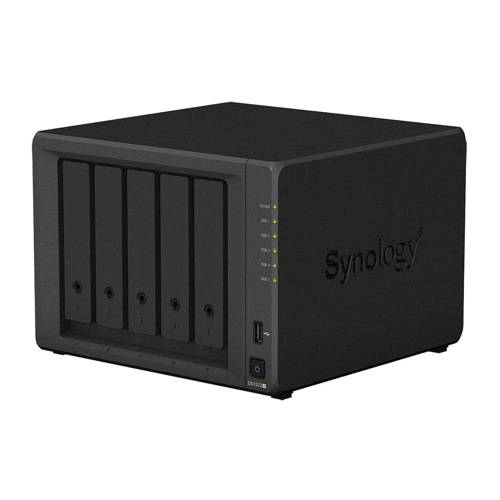 Synology DS1522+ - serwer NAS 5-zatokowy