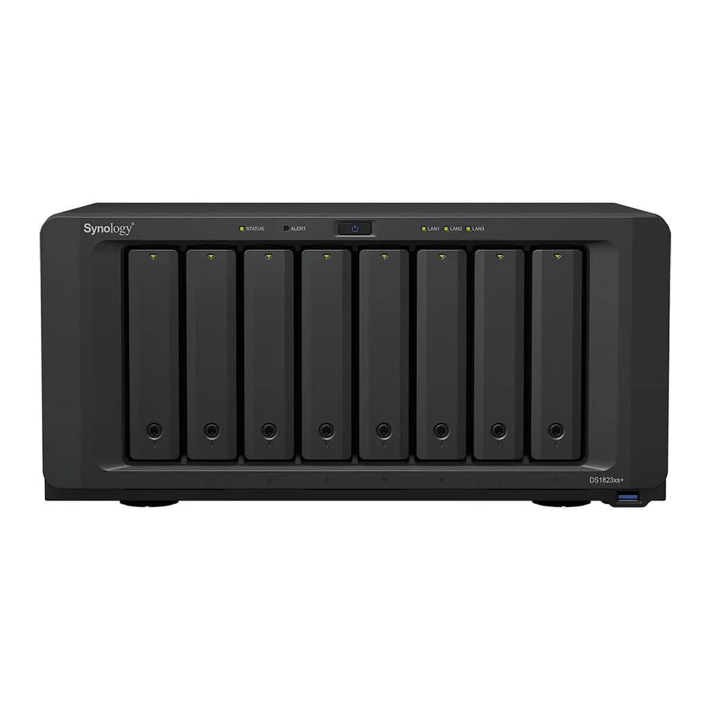 Synology DS1823xs+ - 8-zatokowy serwer NAS z dyskami HAT3300-6T