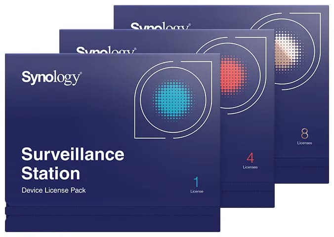 Synology Surveillance Station - Licencja na 4 urządzenia
