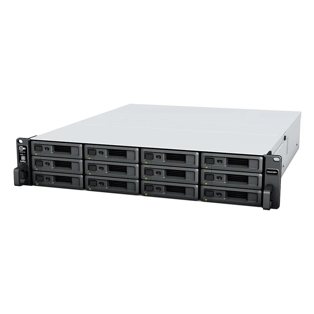 Synology RS2423RP+ - 12-zatokowy serwer NAS Rack 2U