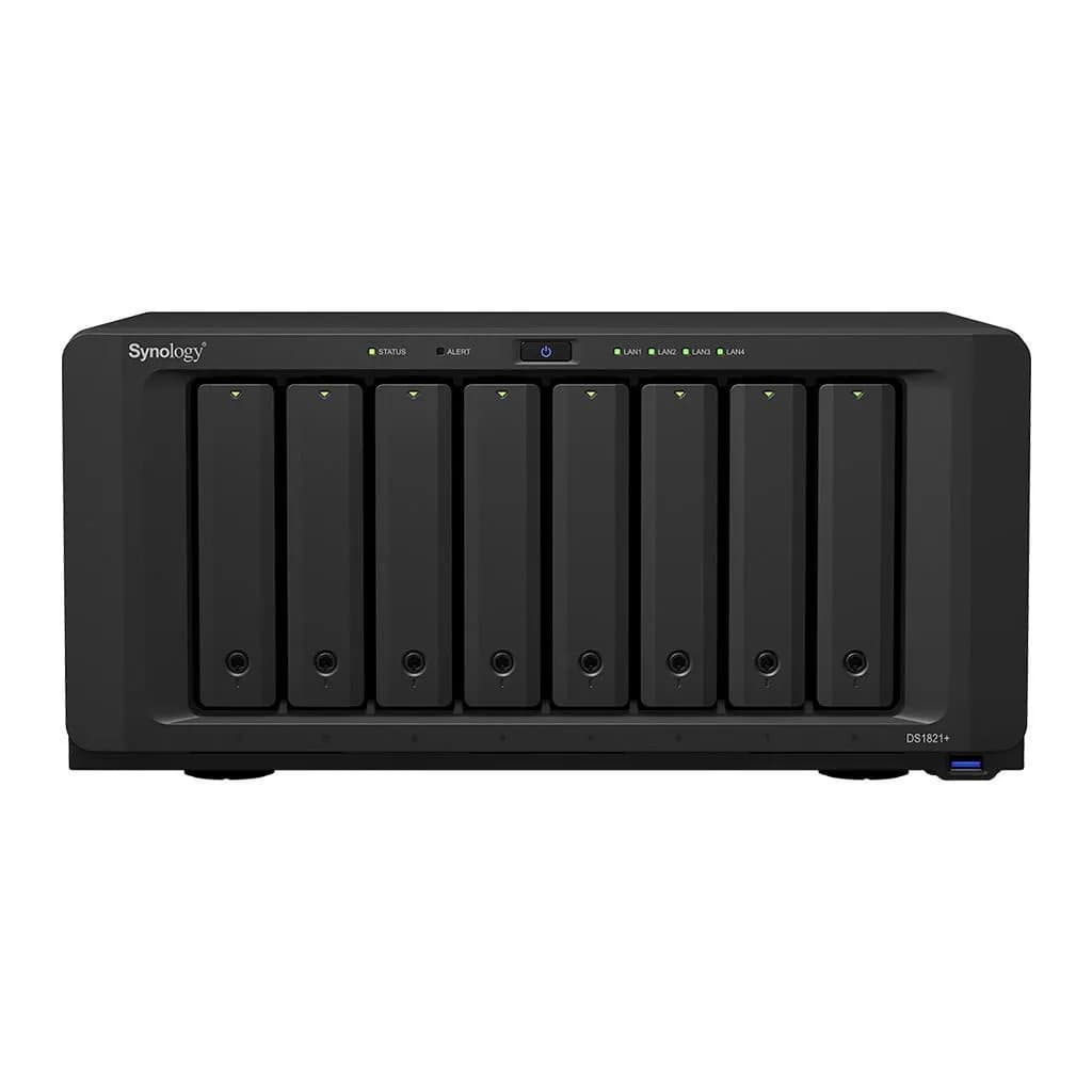 Synology DS1821+ 32TB (8x4TB) - 8-zatokowy NAS