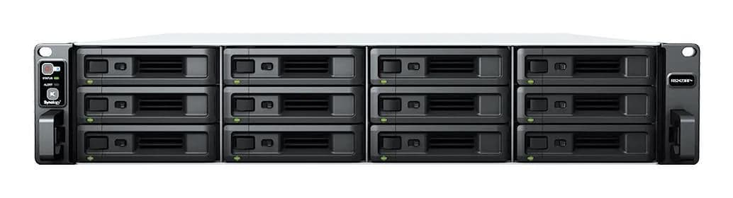 Synology RS2423RP+ - serwer NAS Rack 2U, 12 zatok