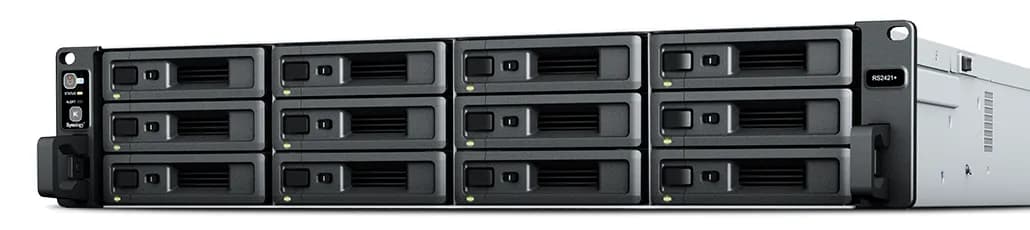 Synology RS2421RP+ - serwer NAS RackStation 12-zatokowy