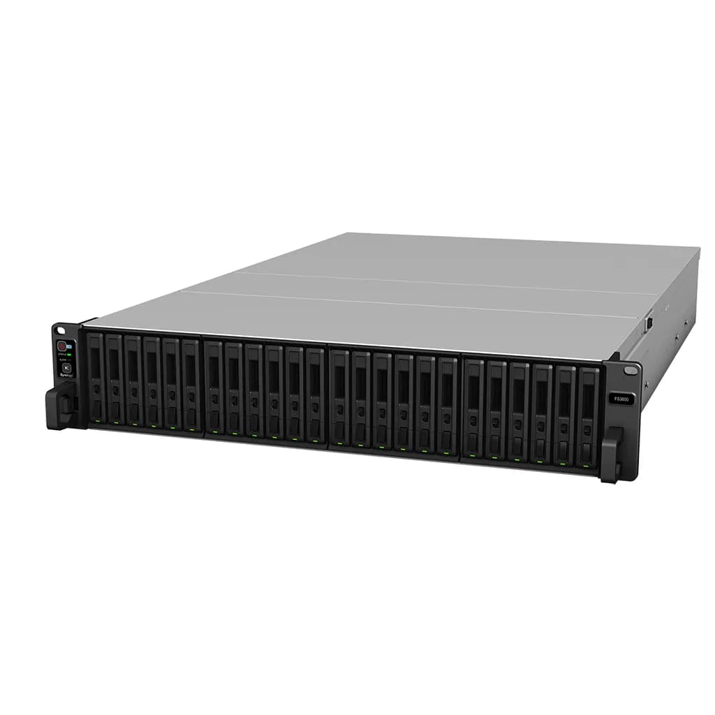 Synology FS3600 - serwer NAS all-flash 24-zatokowy