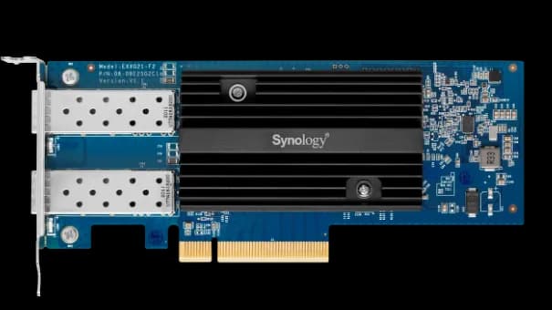 Synology E25G21-F2 - dwuportowa karta sieciowa 25GbE SFP28