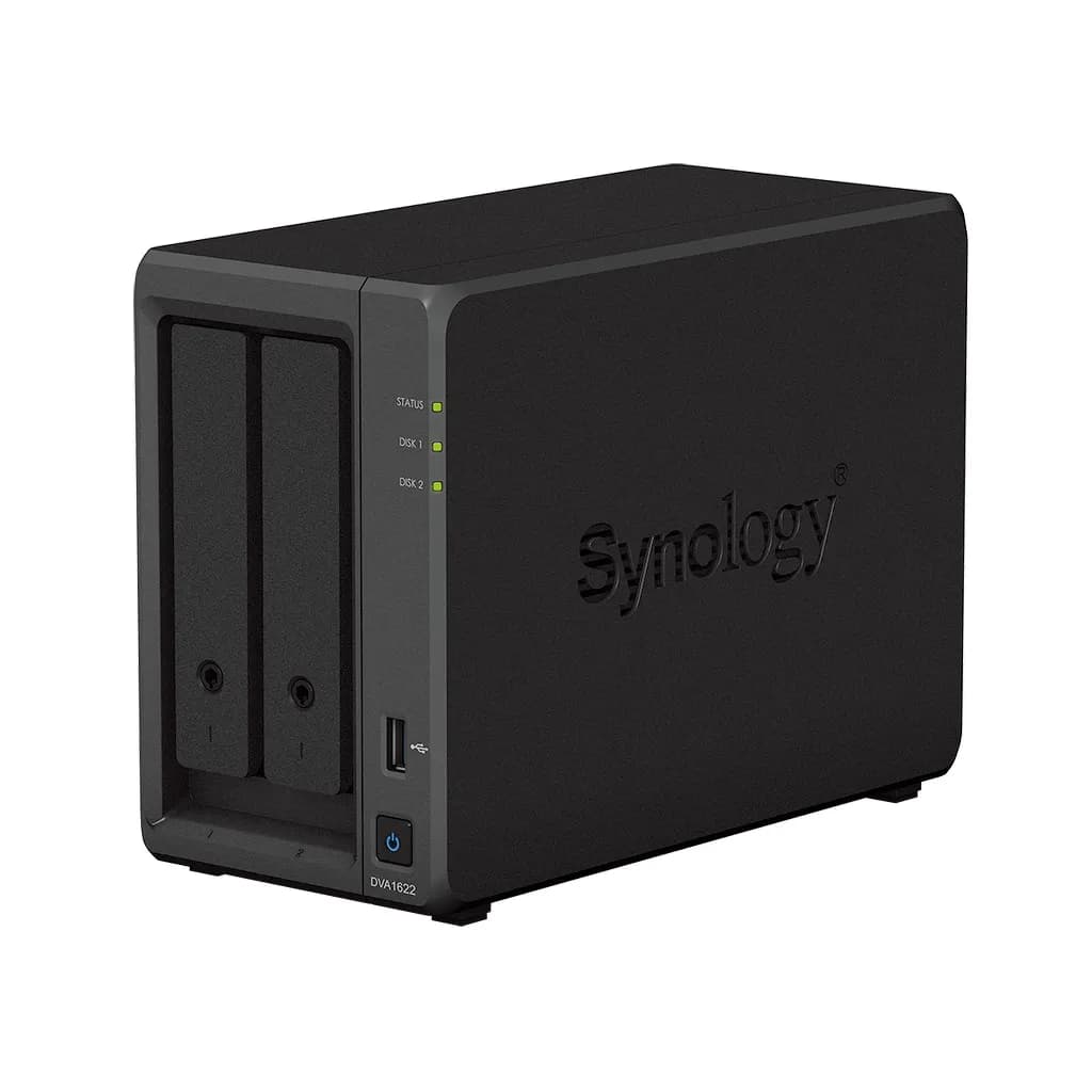 Synology DVA1622 - 2-zatokowy rejestrator NVR z AI