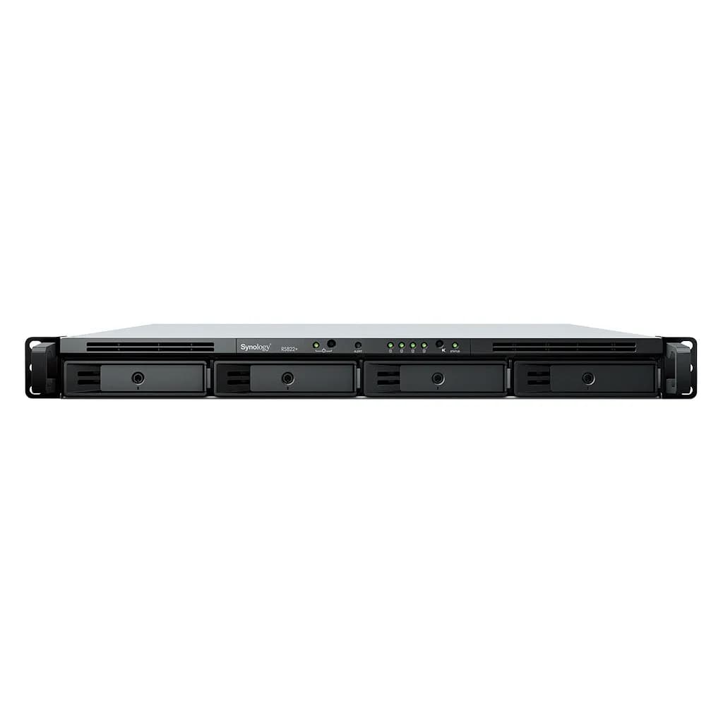 Synology RS822+ - 4-zatokowy serwer NAS RackStation 1U