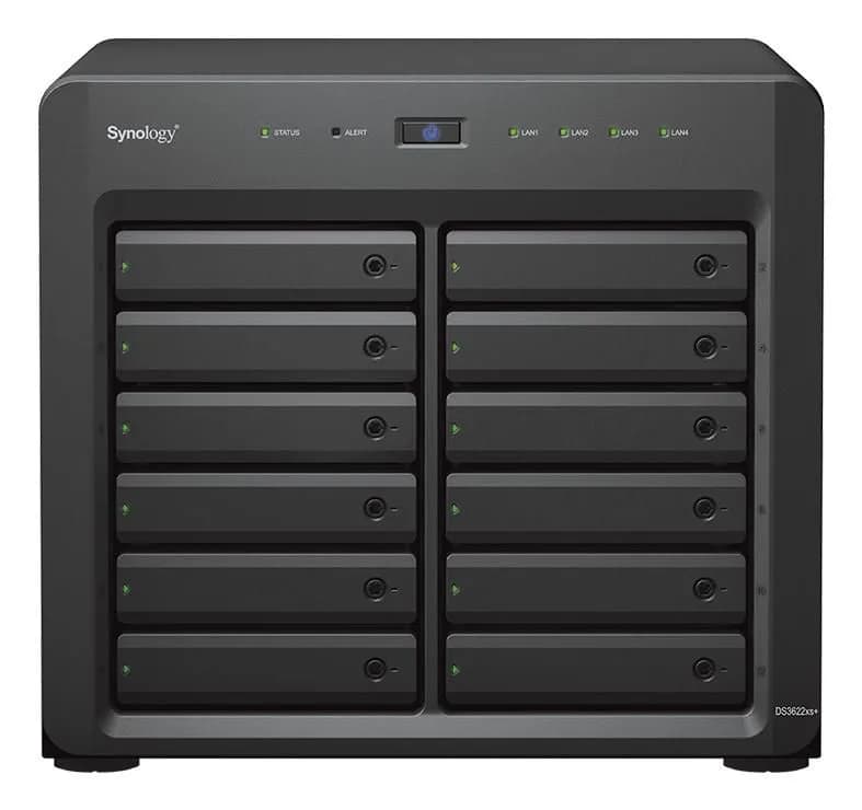 Synology DS3622xs+ - 12-zatokowy NAS, Intel Xeon, 144TB